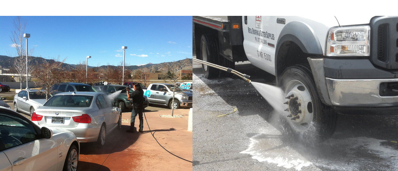 car lot washing in Denver & Boulder